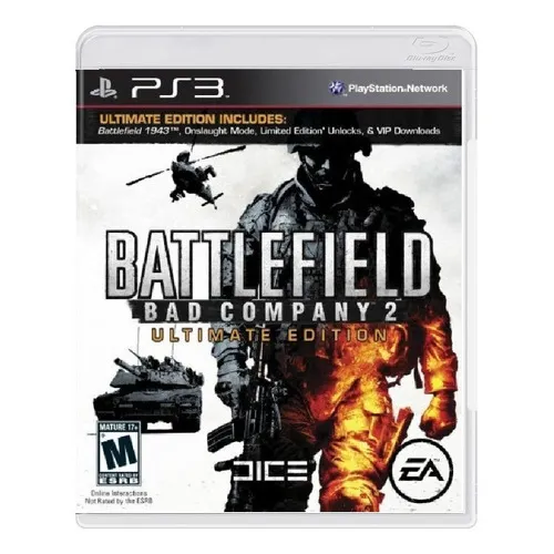 Juego multimedia físico Battlefield Bad Company 2 para Ps3