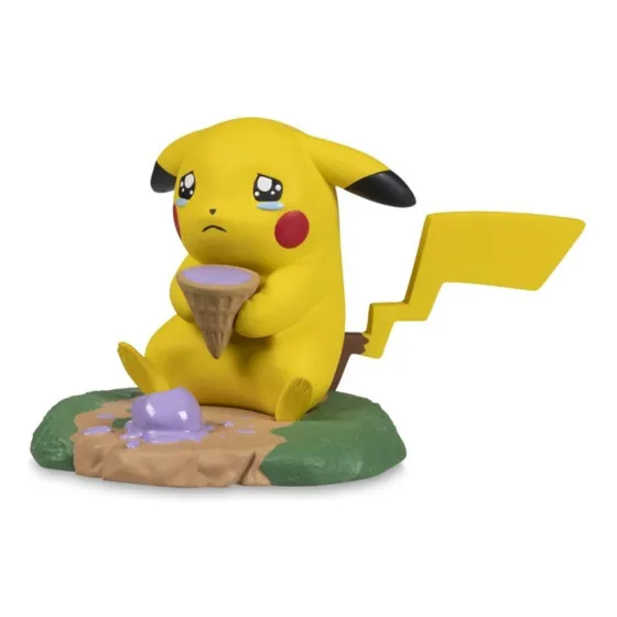 Pokemon Center Estatua Moods Pikachu Triste