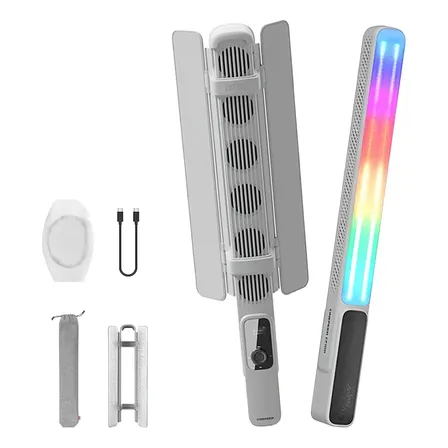 Luz Cf100 100w Rgb Barndoor Difusor Para Vídeo Foto 127/220v Branco Rgb