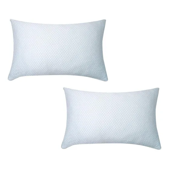 Pack 2 Almohadas Memory Doble Función Zee Dreams 50x70 Cm