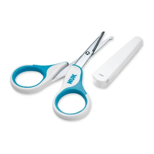 Tijera Para Uñas Nuk Para Bebés - Incluye Tapa De Protección