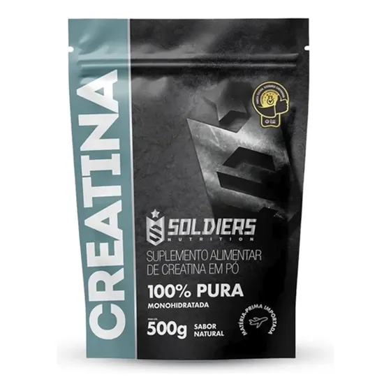 Creatina Monohidratada 500g Soldiers Nutrition