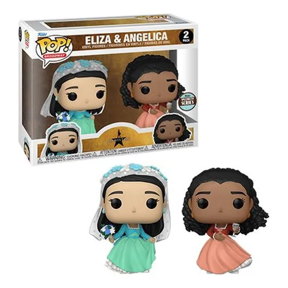 Figura De Colección Funko Pop! Broadway Hamilton Eliza Y Áng