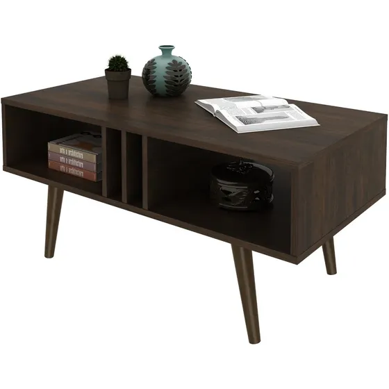 Mesa Living Centro Ratona Rectangular Estilo Vintage - 2226