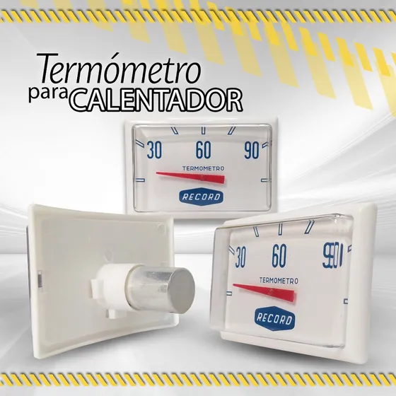 Termometro Para Calentador 30-60-90 Record / 0000004045
