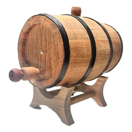Barril Tonel 1,2lt Madera De Amburana Vino, Whisky