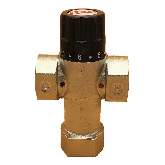 Water Tap Mixer Valve Temperature Pipe Basin Mixing For