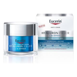 Eucerin Hyaluron-filler Daily Booster Repair 50g Gel Antirrugas Ultraleve Dia Noite Para Todo Tipo De Pele Eucerin Hyaluron-filler Daily Booster Repair 50g Gel Antirrugas Ultraleve Dia Noite Para Todo Tipo De Pele