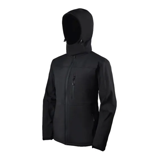 Chaqueta Softshell Custom Series Capucha  Cierre Ykk Mujer