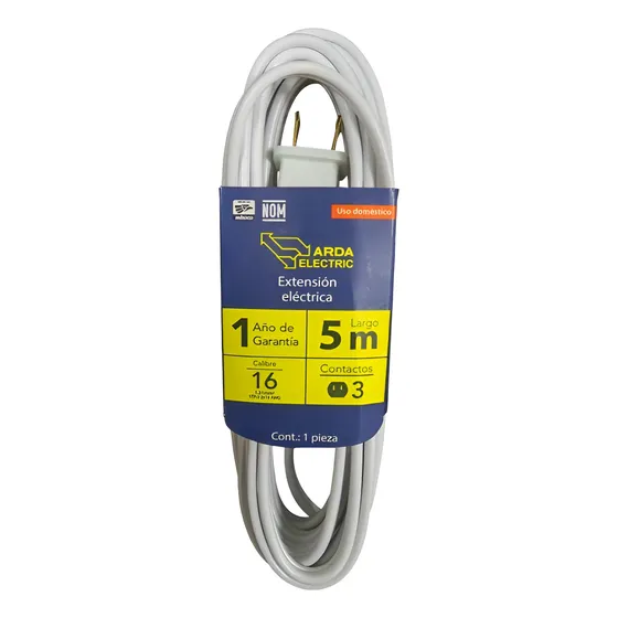 Extensión Eléctrica Multi Contacto Domestica 3 Conectores