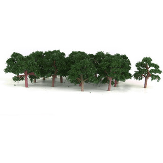 25 Pcs Modelo De Árboles Artificial Juguete Ornamentos 25 Pcs Modelo De Árboles Artificial Juguete Ornamentos