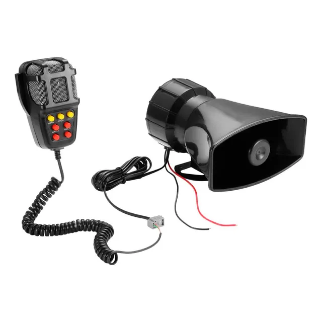 Gadnic Sirena 7 Tonos Alarma Seguridad Vehicular