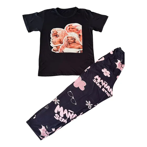 Pijama Karol G Bichota (pantalon/playera)