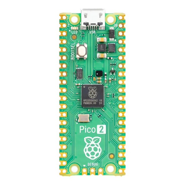 Placa Desarrollo Raspberry Pi Pico 2 Rp2350 4mb Flash Nubbeo