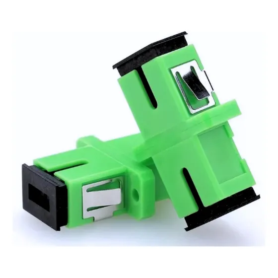 Acoplador Adaptador Fibra Óptica Sc/apc Hfo Homologado 100un