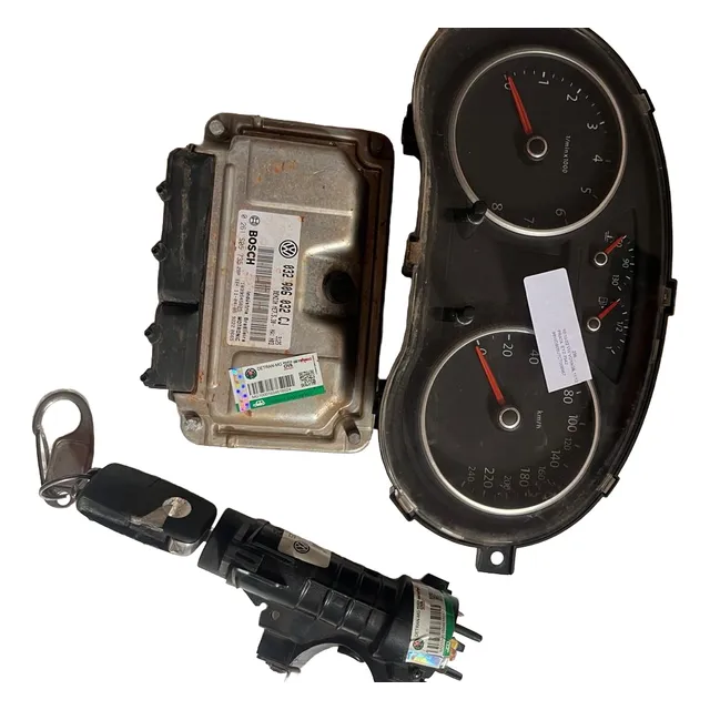 Kit Módulo Injeção Gol G5 1.6 8v 032906032 Cj Usado