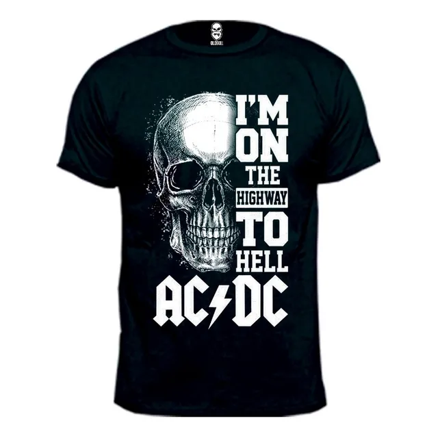 Remera Ac/dc Rock I´m On The Highway To Hell