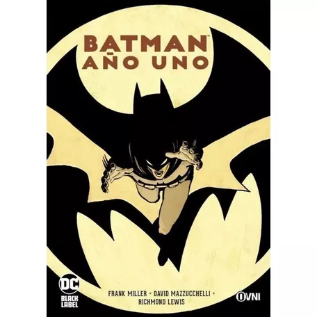 Batman Año Uno Black Label - Frank Miller - Ovni Press
