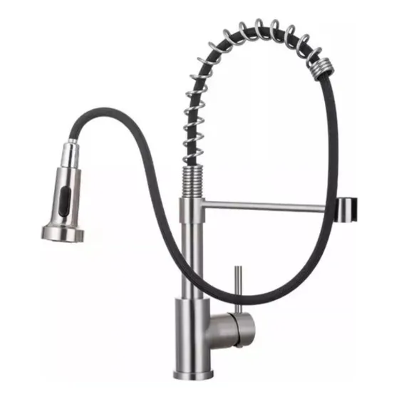 Llave De Fregadero Monomando Extensible De Resorte Gs