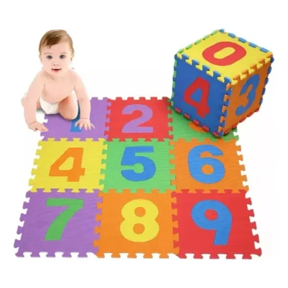 Alfombra De Foami Eva Puzzle Para Bebes Niños Tapete Juego