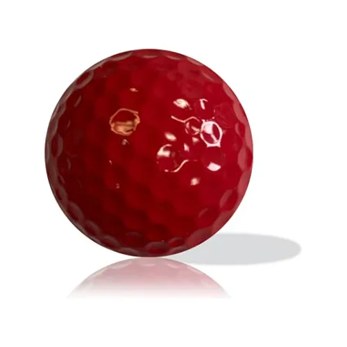 Bola Golf Roja 12 Unidad