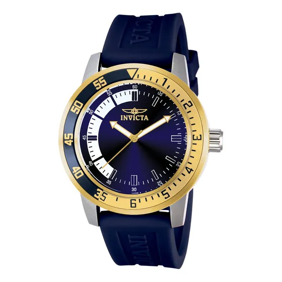 Reloj Pulsera Nvicta Specialty 12847 C/dial Azul Para Hombre