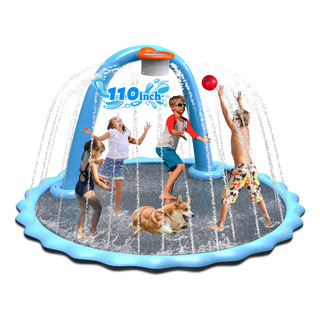 Splash Pad Instraella 280 Cm Con Aro De Baloncesto Para Niño Splash Pad Instraella 280 Cm Con Aro De Baloncesto Para Niño