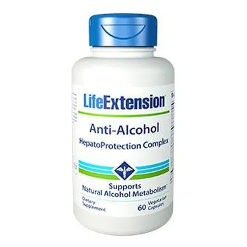 Suplemento Hepatoprotección Antialcohólica Life Extension 60