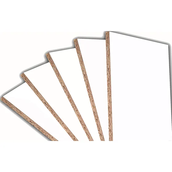 1/2 Placa Melamina Blanco 18mm Cortes Gratis!