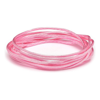 Fio De Cetim - Cordão Rabo De Rato 1mm - Cores - 50m Fio De Cetim - Cordão Rabo De Rato 1mm - Cores - 50m