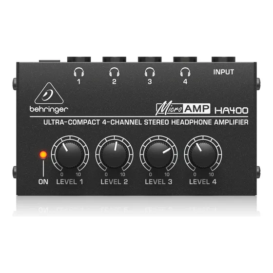 Amplificador De Fone Powerplay Microamp Behringer Ha400 110v