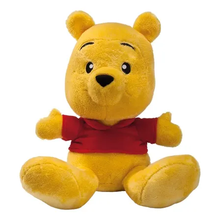 Pelúcia Fun Divirta-se Disney Pooh Urso 30cm Amarelo