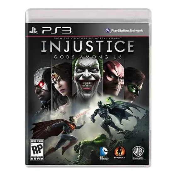 Jogo Ps3 Injustice Gods Among Us Standard Edition Físico