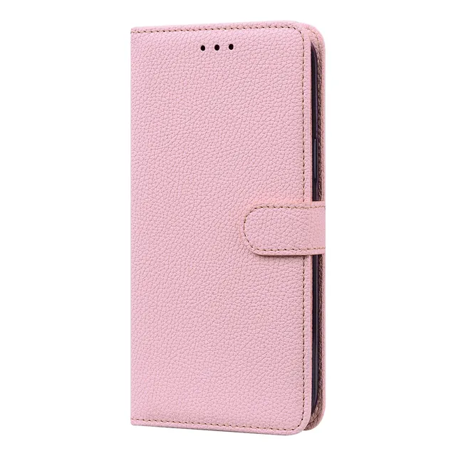 Capa Para Carteira Flip De Couro Da Série iPhone Com Suporte