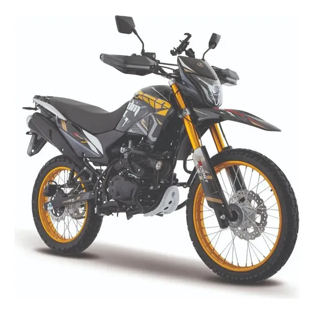 Motocicleta Doble Propósito Italika Dm300 Dorado