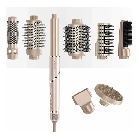 Modelador E Secador Multi Styler Be Emotion Cor Dourado 127v