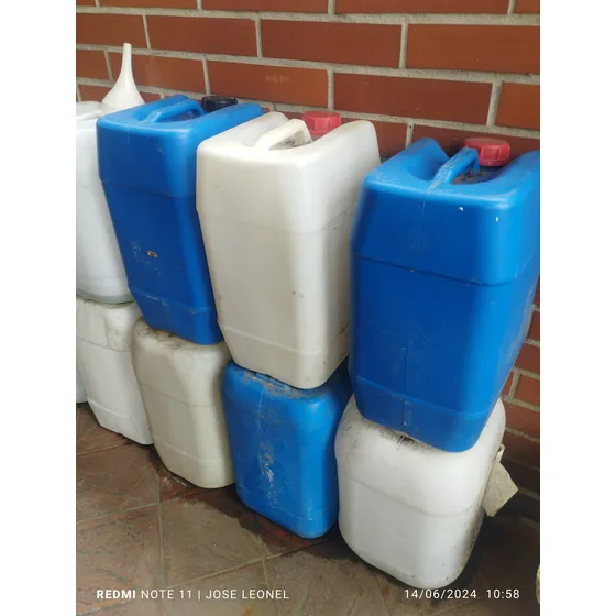 Envases Bidones 20 Litros Usados 2x7$