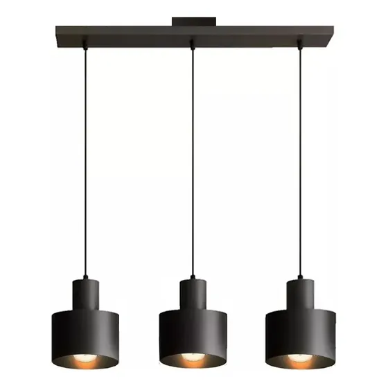 Lampara Colgante Cocina Comedor Living 3 Luces Moderno Led