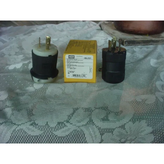 Enchufes Hubbell Hbl2321 Y Hbl232 Nuevos En Su Caja Original