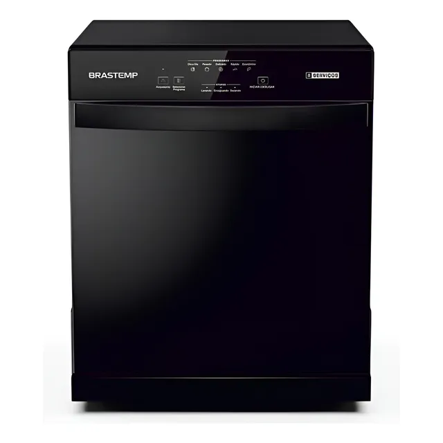 Lava Louças Brastemp 8 Serviços Preta - Blf08ae Cor Preto