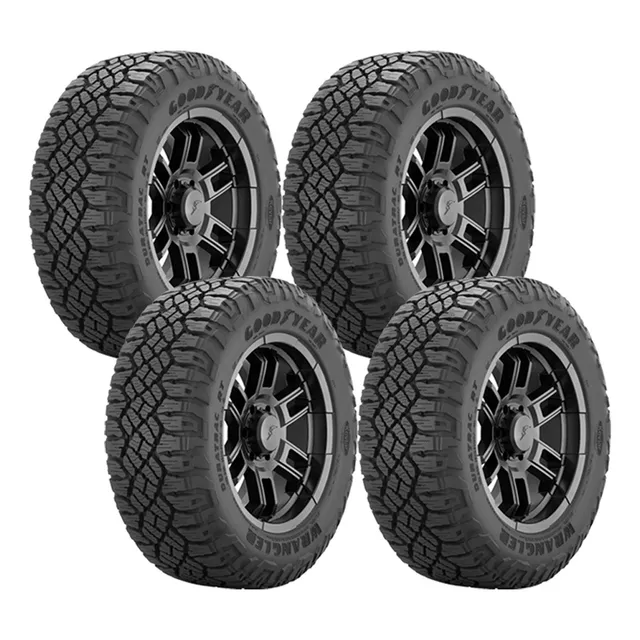 Set 4 Neumaticos Goodyear 235/75 R15 Wglr Duratrac Rt 104s C