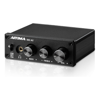 Mini Amplificador Fone Ouvido Aiyima Dac-a2 Para Pc-usb Ps5 Mini Amplificador Fone Ouvido Aiyima Dac-a2 Para Pc-usb Ps5