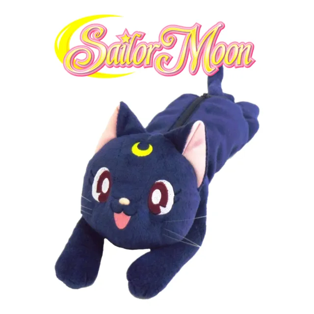 Sailor Moon Peluche Y Lapicera De La Gatita Luna