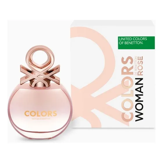 Benetton Colors Rose Wowan Edt 80 Ml