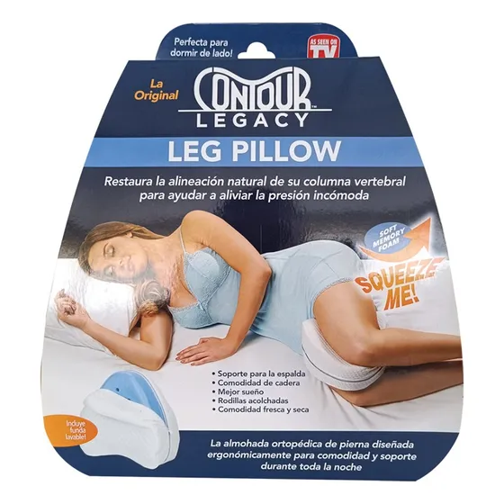 Almohada Para Piernas Ergonómica Cómoda Duradera Leg Pillow