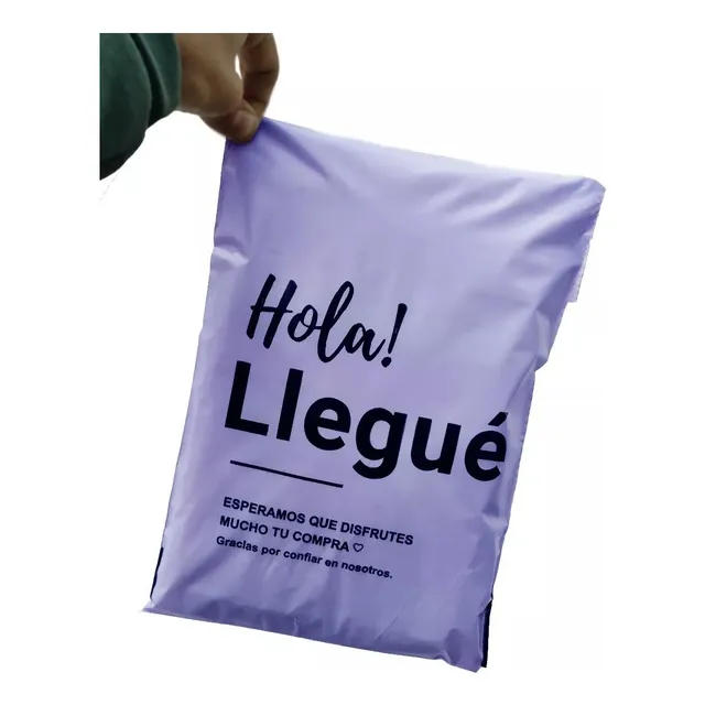 Bolsas Hola Llegue Envios Ecommerce 30x45 Con Adhesivo X50u
