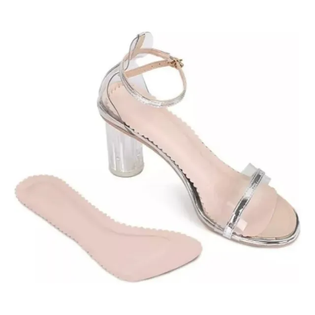 Palmilha Adesiva De Couro Para Sapatos- Sandálias