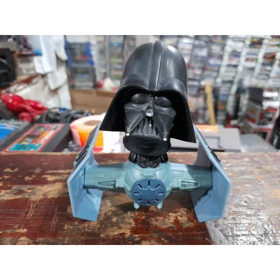Figura Star Wars Darth Vader En Nave Tie Fighter