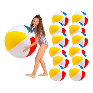 12 Piezas Pelota De Playa Inflable De Colores Mayoreo 30 Cm 12 Piezas Pelota De Playa Inflable De Colores Mayoreo 30 Cm