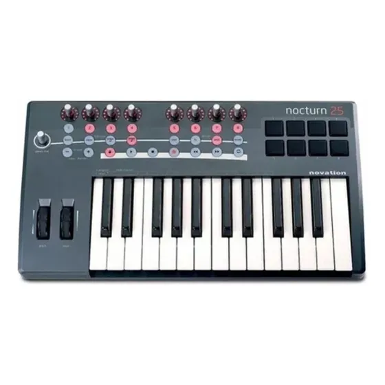Teclado Sintetizador Nocturn 25 - Novation